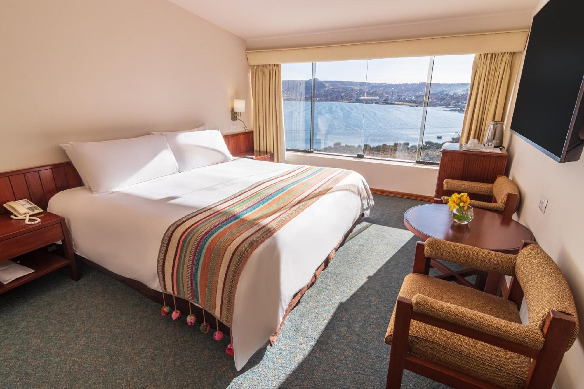 Ghl Hotel Lago Titicaca ปูโน ภายนอก รูปภาพ A room at the hotel