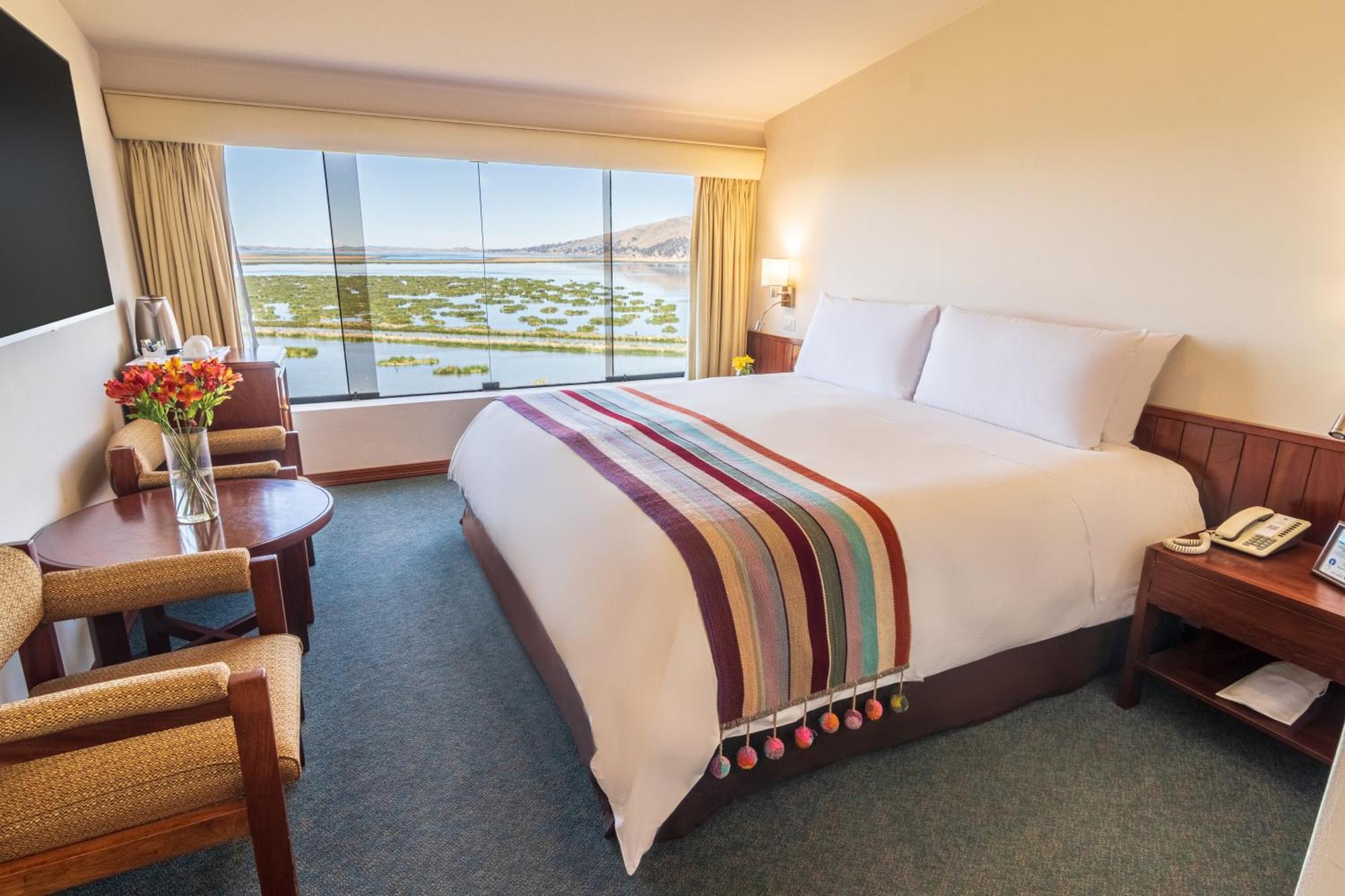 Ghl Hotel Lago Titicaca ปูโน ภายนอก รูปภาพ A room at the hotel